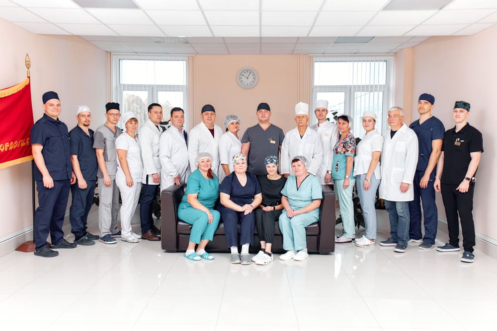 Clean surgery department staff